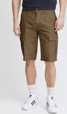 Produktbild von Blend Herren Cargoshorts Shorts kurze Hose mit Eingrifftaschen Gürtelschlaufen Baumwollmischung leicht elastisch Regular fit