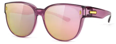 Zdjęcie produktu dla Omgoods - Damskie okulary przeciwsłoneczne oversize z polaryzacją