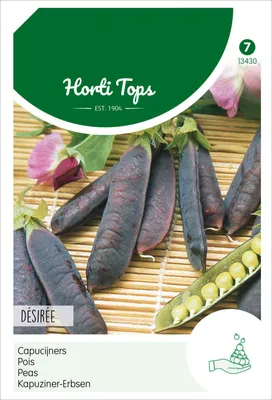 Imagen del producto de Schalerbsen Blauwschokker Desiree (100 g) | Semillas de schalerbsen de Hortitops
