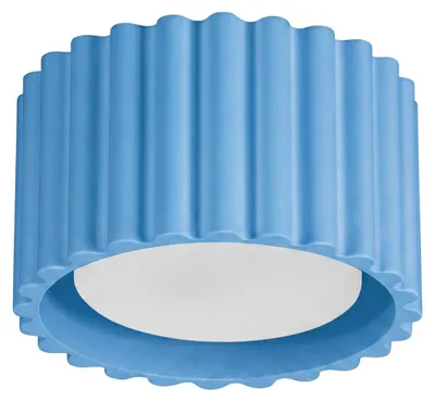 Zdjęcie produktu dla Plafon AURA 1 błękitny Gx53 1xGx53 10W aluminium 6x10x10cm Sollux Lighting