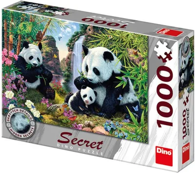 Obrázok produktu pre Puzzle 1000 dielikov Pandy secret collection