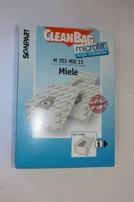 Produktbild von CleanBag Staubsaugerbeutel M153MIE13 für Miele Typ G - VLIES