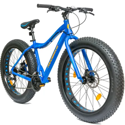 Obrázok produktu pre Fatbike 26 palcov pre ženy a mužov, hliník, Shimano, kotúčové brzdy, pneumatiky 26x4,0