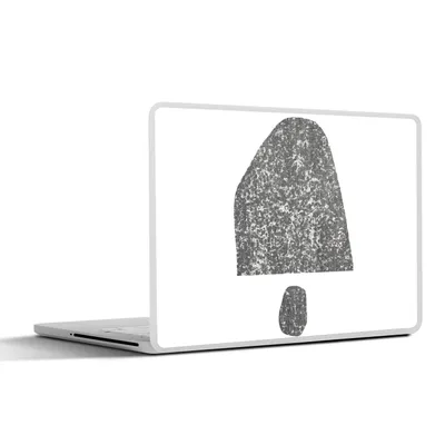 Produktbild von MuchoWow® Laptop Aufkleber Sticker Cover Minimalismus - Abstrakt - Design 40x30 cm - Laptop Dekoration - Selbstklebend