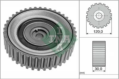 Produktbild von INA 532 0443 10 Nockenwellenversteller für RENAULT CLIO II (BB0/1/2, CB0/1/2)