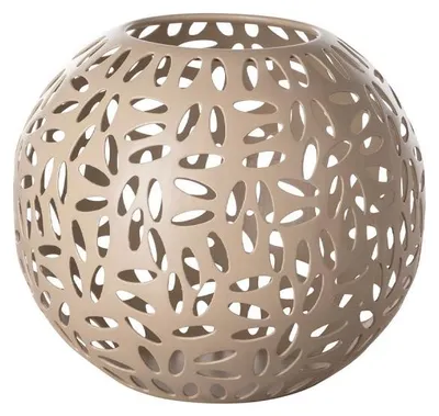 Produktbild von Fink Windlicht Daria Taupe (17cm)