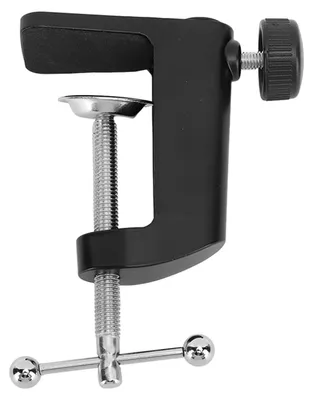 Produktbild von Schreibtisch-C-Klemme, Aluminium, Schwarz, 2,4 Zoll, 61 mm, Tischhalterung für Schreibtischlampe