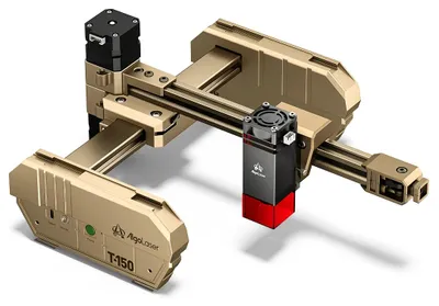 Zdjęcie produktu dla Grawer laserowy, wysoka prędkość, kompatybilność z wieloma materiałami, kolor: żółty, moc: 10W, napięcie: 100V-240V, wtyczka: EU