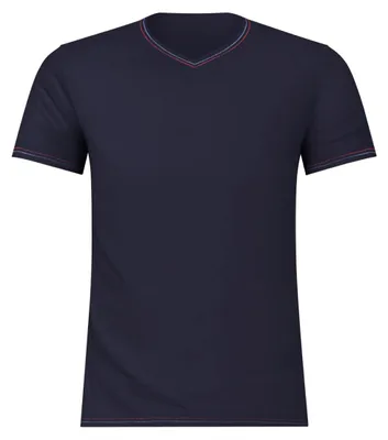 Produktbild von Eminence- Herren-T-Shirt mit V-Ausschnitt, extrem Dehnbare Baumwolle-  St
