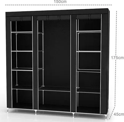 Obrázek produktu pro Šatní skříň Famanu, rozměry 175 x 45 x 150 cm - Praktický design