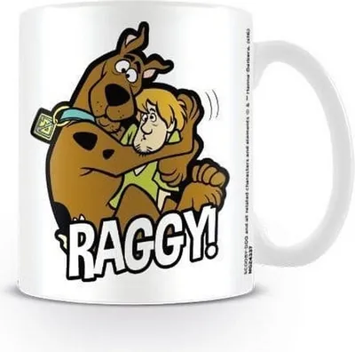 Obrázek produktu pro Scooby Doo - hrnek na kávu "Raggy" PM1417 (jedna velikost) (bílá/hnědá/černá)