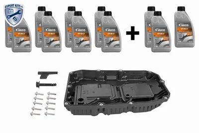 Produktbild von VAICO Ölwechselkit für Automatikgetriebe Satz 9 Gang 11L passend für MERCEDES-BENZ C-Klasse T-modell (S205) 9G-Tronic 7250