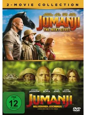 Zdjęcie produktu dla Jumanji - Willkommen im Dschungel & Jumanji - The Next Level