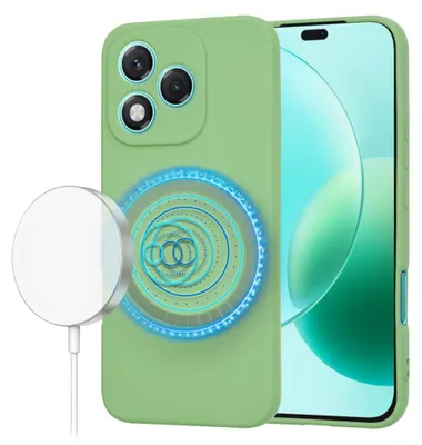 Obrázok produktu pre Techsuit – SoftFlex MagSafe obal na Honor 400 Lite – mätovozelený