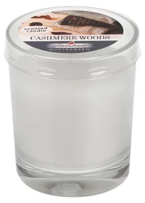 Produktbild von Duftkerze im Glas Cashmere Woods 79/65 mm, ca. 26 h
