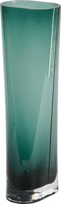 Produktbild von Lambert Giorgione Vase Glas, petrol H 30 cm D 10x6 cm 17505