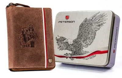 Image de Portefeuille en cuir pour homme avec RFID - Peterson