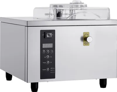 Zdjęcie produktu dla SucceBuy Komercyjna maszyna do lodów gelato 500 W, 5 l/h, z pojemnikiem 2,8 l ze stali nierdzewnej (304), funkcją samooczyszczania, panelem sterowania LED i wysoką wydajnością dla barów z przekąskami i restauracji