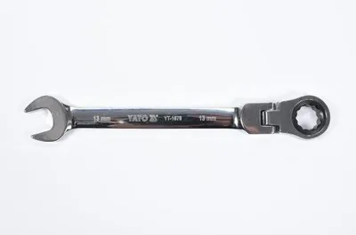 Produktbild von Yato YT-1679, 13 mm, Metallisch, Chrom-Vanadium-Stahl, Chrom, 180 mm, 27,3 mm