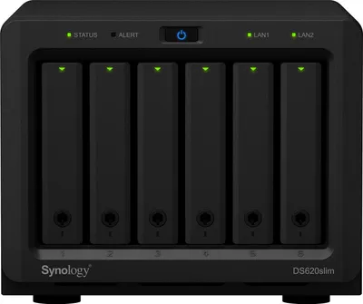 Imagen del producto de Synology DS620SLIM Synology NAS DS620slim 6bay 2.5" HDD/SSD miniNAS
