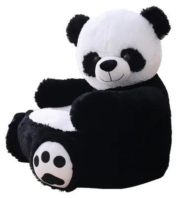 Productafbeelding van Panda Kinderfauteuil van Pluche voor Kinderen