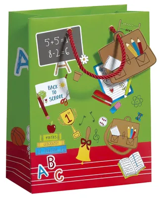 Produktbild von ZÖWIE® 70010 11578 Geschenktragetasche Kind Schule - 17 x 22 x 9 cm