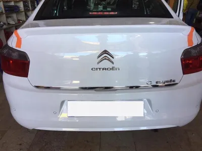 Image de Citroën C-Elysée - BANDES CHROMÉES Hayon chromé