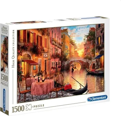 Immagine prodotto di Collezione di alta qualità Paesaggio - Venezia (1500 pezzi) - Clementoni 31668 - (Giocattoli / Puzzle)