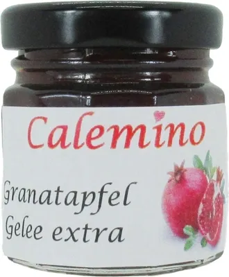 Produktbild von Granatapfel-Gelee extra mit braunem Rohrzucker 50g