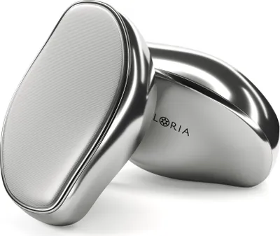 Two silver-colored personal grooming tools are shown against a white background.