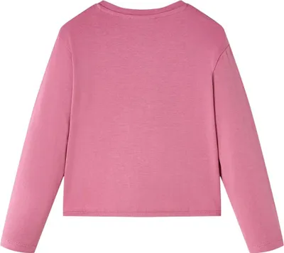 Produktbild von vidaXL Kinder-Langarmshirt Himbeerrosa 104