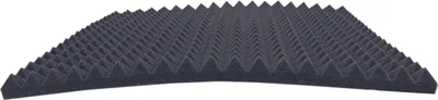 Produktbild von Pyramidenschaumstoff ca.100x50x3 cm - Akustik SchaumstoffSchalldämmmatten zur effektiven Akustik Dämmung