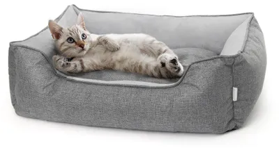 Produktbild von Omgoods – Waschbares, orthopädisches Hundebett für große Hunde, 60 x 47 x 19 cm