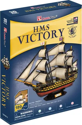 Obrázok produktu pre CubicFun HMS Victory 3D puzzle 189 ks