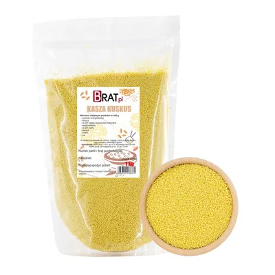 Zdjęcie produktu dla Kasza kuskus 1kg Brat.pl