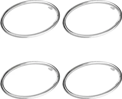 Produktbild von 4x Ring / Umrandung CHROM Luftdüse Lüftung Gebläse Ausströmer Abdeckung
