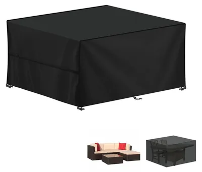 Immagine prodotto di Solidchoice - Copertura impermeabile per mobili da giardino, dimensioni 150 x 100 x 75 cm