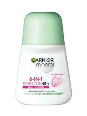 Obrázek produktu pro Garnier Mineral Deo Protection 6 Bavlna Fresh Roll-On 50 ml