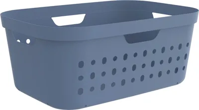 Produktbild von Rotho Wäschekorb Jona 39 l blau