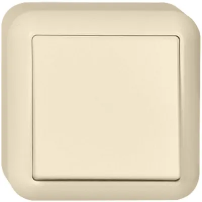 Produktbild von ELSO 382100 AP-Taster 10A CONTURA perlweiss