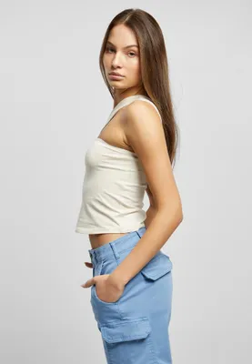 Immagine prodotto di Urban Classics Donna Top monospalla bianco - M