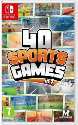 Produktbild von Videospiel für Switch Just For Games 40 Sports Games in 1