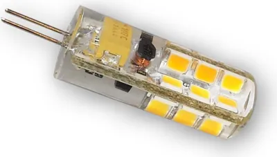 Produktbild von C-Light 12V LED Leuchtmittel 2W G4 Stiftsockel Lampe 140 Lumen 2750K warm weiß