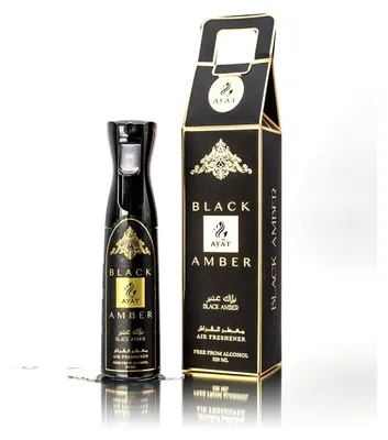Produktbild von Lufterfrischer - BLACK AMBER - Ayat 320ml