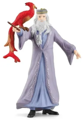 Obrázok produktu pre Albus Dumbledore a Fawkes, akčná figúrka, 42637, rozmer 4 x 11 x 12 cm