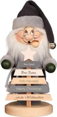 Produktbild von Christian Ulbricht Räuchermann Wichtel Frohe Weihnachten