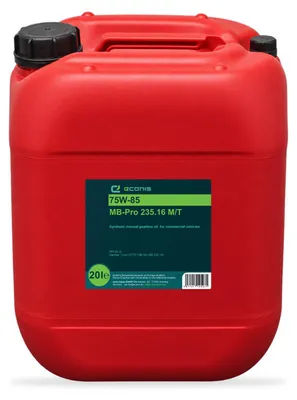 Produktbild von Schaltgetriebeöl 20 Liter 75W-85 GL-4 ECANIS MB-Pro 235.16 M/T für diverse NFZ