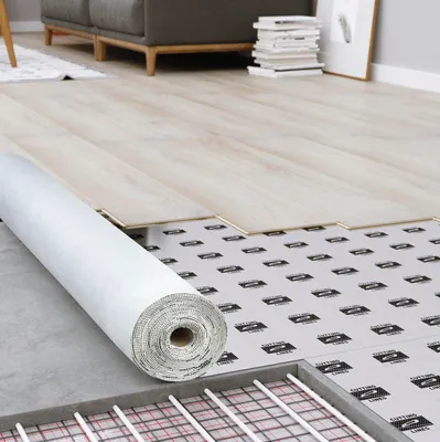 Produktbild von Arbiton Dämmunterlage M-Base Sound - Schall- und Wärmedämmung, 6 m2, 2,4mm, Brandschutz Bfl-s1