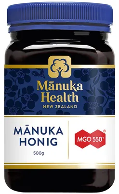 Image de Manuka Health Mgo 550+ Miel de Manuka 500 g