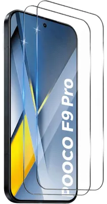 Produktbild von 2x Schutzglas für Xiaomi Poco F9 Pro Displayglas Panzerfolie Full Screen 9H